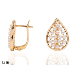 Kolczyki Xuping pozłacane 18k - MF40325